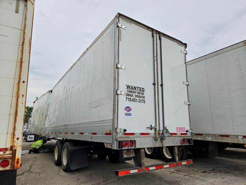 2021 Utility trailer VIN 1UYVS2530M7383547 COPART salvage auction — ROLLOVER, IN - CERT OF TITLE-SALVAGE TITLE, sold $60 on 2026-09-03 (photo 3)