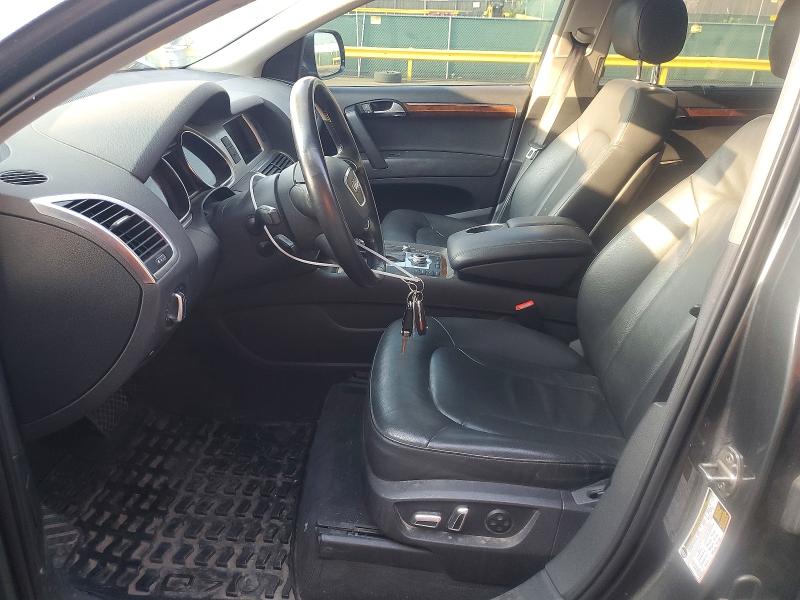 2012 Audi Q7 VIN WA1LGAFE0CD010018 COPART salvage auction — FRONT END, Co - Certificate Of Title, sold $1,300 on 2026-07-14 (photo 7)