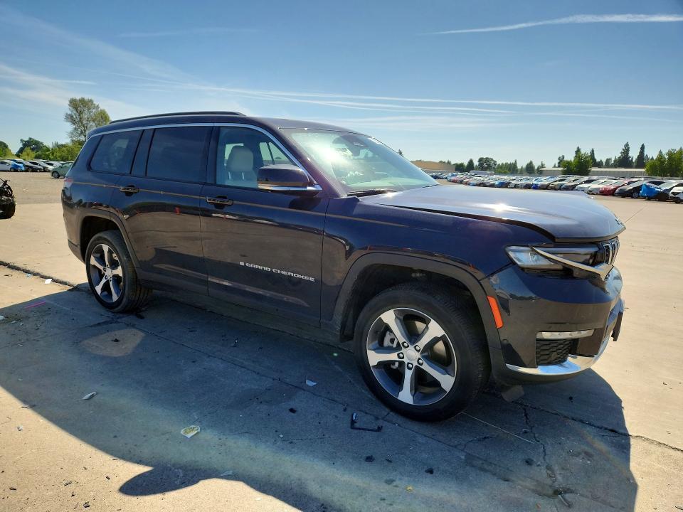 2024 Jeep Grand cherokee VIN 1C4RJKBGXR8504211 COPART salvage auction — FRONT END, Or - Salvage Title Certificate, sold $9,400 on 2026-08-31 (photo 4)