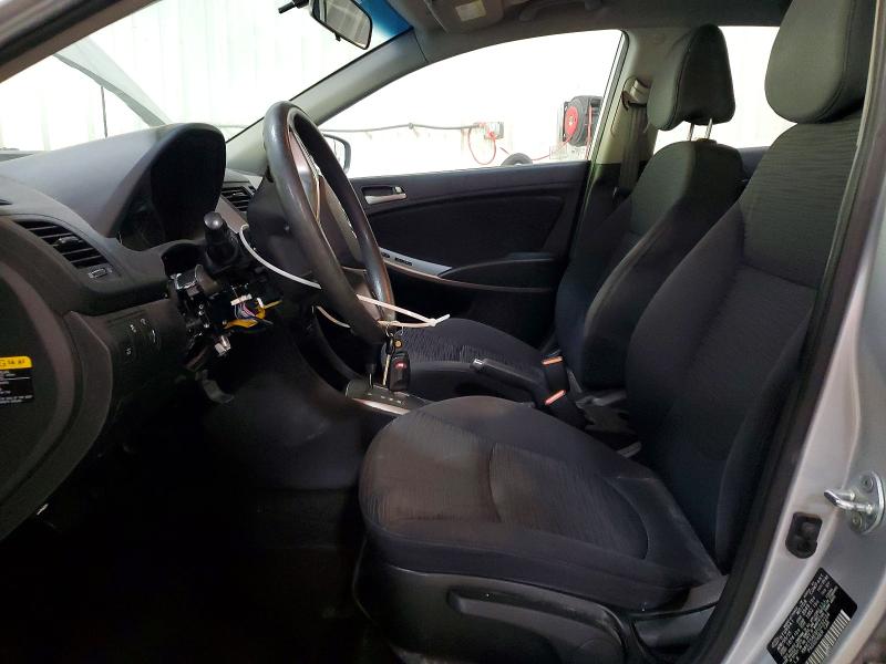 2015 Hyundai Accent VIN KMHCT5AE6FU232224 COPART salvage auction — VANDALISM, Pa - Certificate Of Salvage, sold $425 on 2026-07-15 (photo 7)