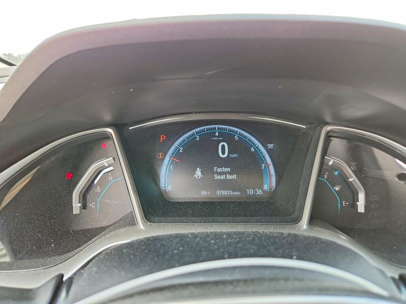 2016 Honda VIN 19XFC2F7XGE002115 COPART salvage auction — SIDE, Tx - Salvage Vehicle Title, sold $90 on 2026-07-09 (photo 9)