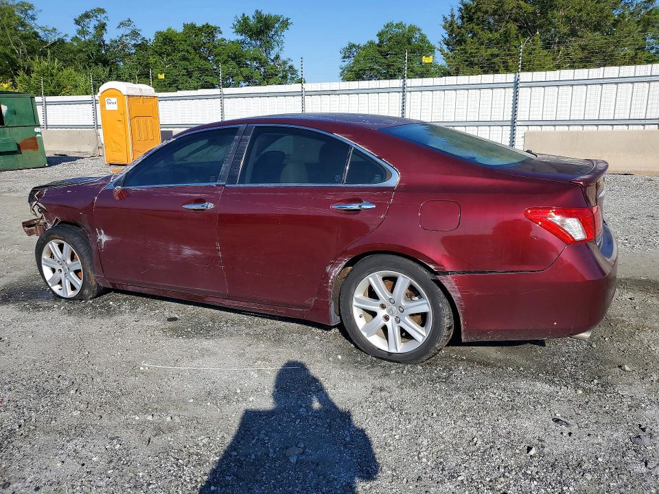 2008 Lexus ES VIN JTHBJ46G882267631 COPART salvage auction — FRONT END, Sc - Cert Of Title-Salvage, sold $200 on 2026-07-13 (photo 2)