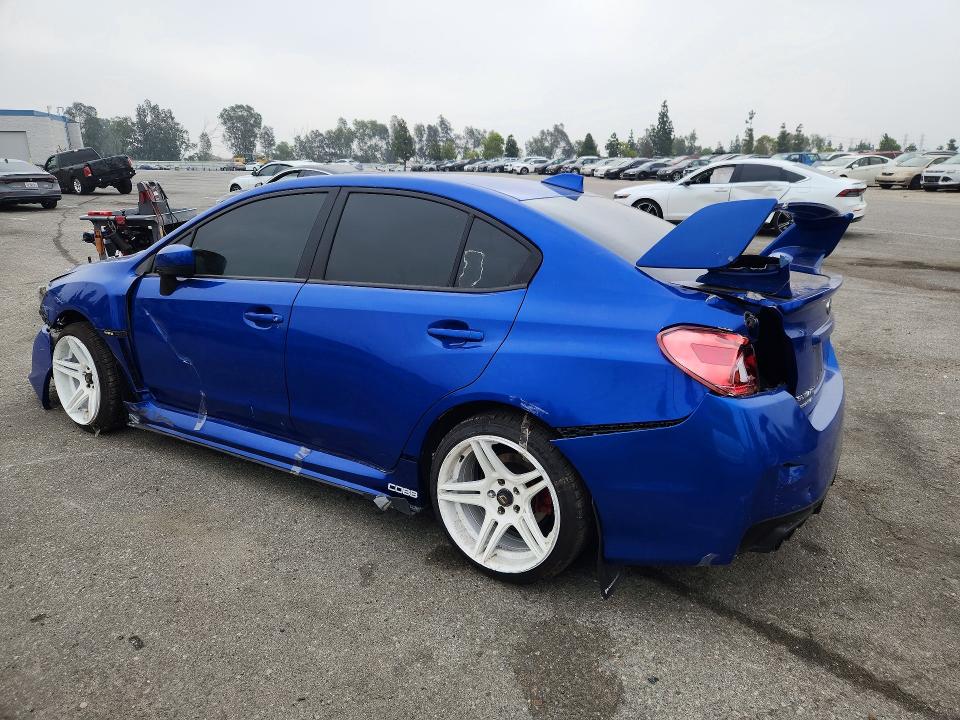 2017 Subaru WRX VIN JF1VA1E61H9833065 COPART salvage auction — ALL OVER, Ca - Salvage Certificate, sold $150 on 2026-09-16 (photo 2)