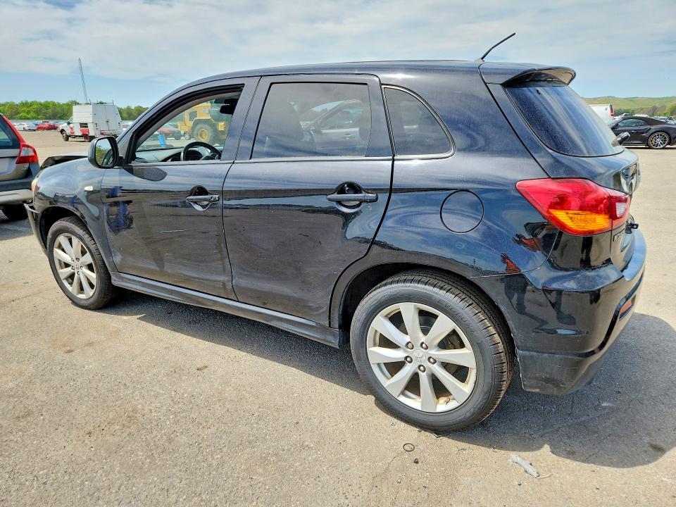2012 Mitsubishi Outlander VIN JA4AR4AU9CZ005498 COPART salvage auction — FRONT END, Wv - Salvage Certificate, sold $1,050 on 2026-07-06 (photo 2)
