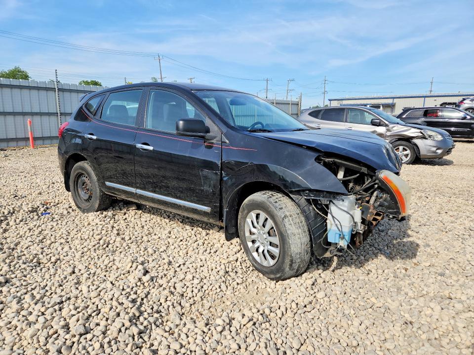 2012 Nissan Rogue VIN JN8AS5MVXCW714032 COPART salvage auction — FRONT END, Il - Salvage Certificate, sold $375 on 2026-07-10 (photo 4)