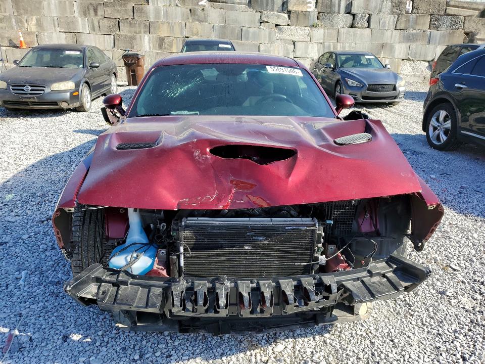 2023 Dodge Challenger VIN 2C3CDZFJ6PH591192 COPART salvage auction — FRONT END, In - Cert Of Title-Salvage Title, sold $12,100 on 2026-08-24 (photo 5)