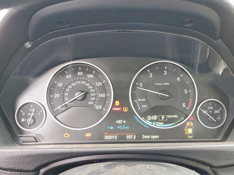2015 BMW VIN WBA3D3C5XFK158379 COPART salvage auction — FRONT END, Ca - Salvage Certificate, sold $750 on 2026-08-17 (photo 9)