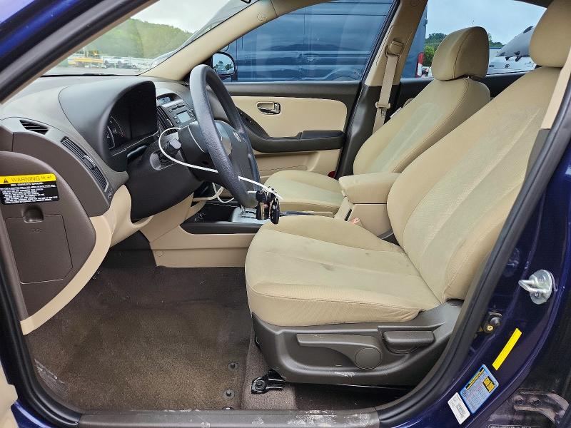 2010 Hyundai Elantra VIN KMHDU4AD7AU179366 COPART salvage auction — REAR END, Tn - Salvage Certificate, sold $725 on 2026-07-06 (photo 7)