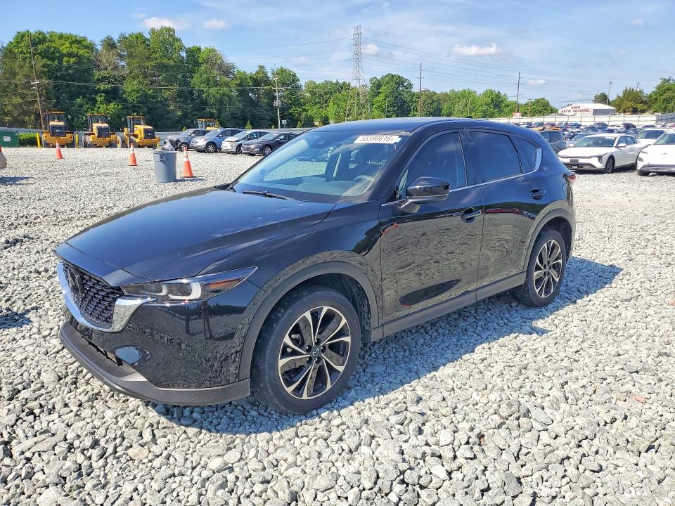 2022 Mazda Cx-5 VIN JM3KFBDM3N0550324 COPART salvage auction — SIDE, Nc - Salvage Certificate Of Title, sold $4,200 on 2026-07-22 (photo 1)
