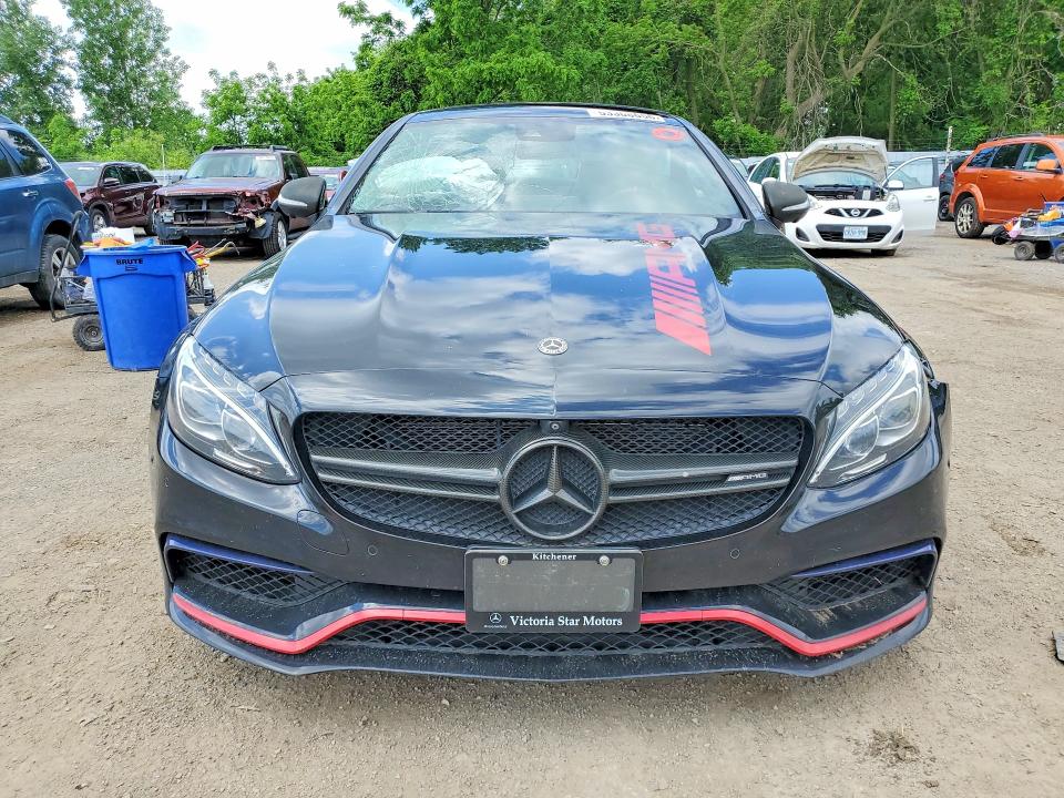 2018 Mercedes-benz C-klasse amg VIN WDDWJ8HB7JF638536 COPART salvage auction — SIDE, On - Permit No Brand - Unfit, sold $21,750 on 2026-07-23 (photo 5)
