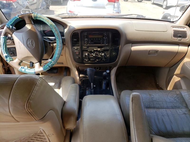 2000 Toyota Land cruiser VIN JT3HT05J9Y0097047 COPART salvage auction — SIDE, Ct - Certificate Of Title, sold $975 on 2026-07-07 (photo 8)