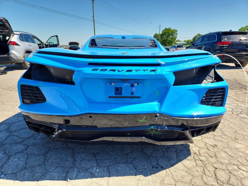 2023 Chevrolet Corvette VIN 1G1YC2D45P5110759 COPART salvage auction — REAR END, TN - SALVAGE CERTIFICATE, sold $54,000 on 2026-07-29 (photo 6)