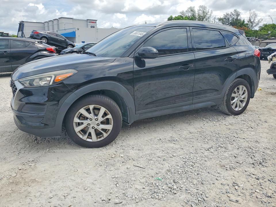 2021 Hyundai Tucson VIN KM8J33A42MU310126 COPART salvage auction — WATER/FLOOD, Fl - Cert Of Title-Slvg Rebld Flood, sold $4,450 on 2026-07-31 (photo 1)