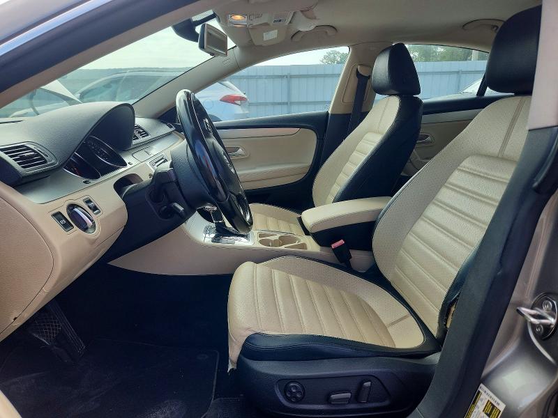 2011 Volkswagen Passat cc VIN WVWHN7AN6BE700750 COPART salvage auction — FRONT END, Nc - Salvage Certificate Of Title, sold $1,350 on 2026-08-19 (photo 7)