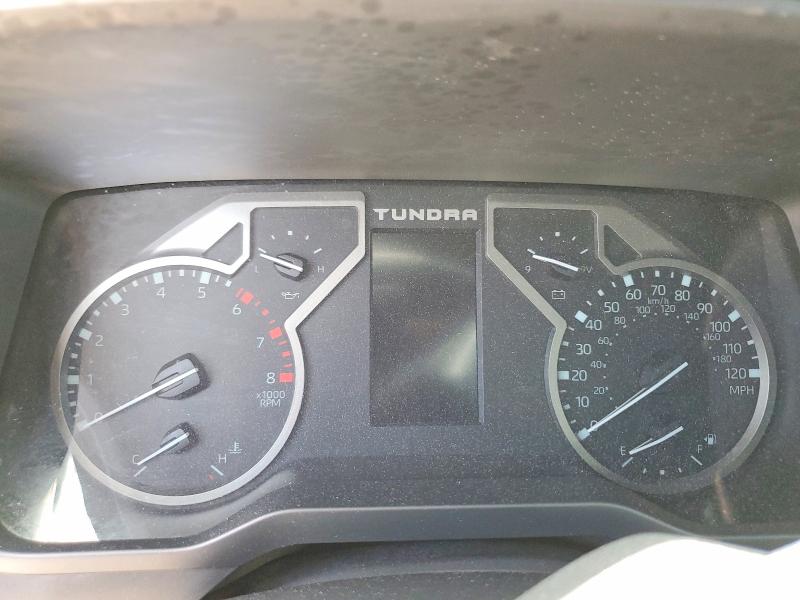 2025 Toyota Tundra VIN 5TFLA5DB9SX315831 COPART salvage auction — WATER/FLOOD, Tx - Salvage Title-Flood Damage, sold $21,600 on 2026-07-28 (photo 9)