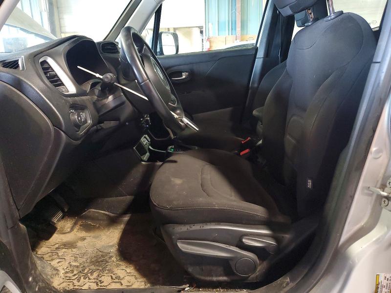 2019 Jeep Renegade VIN ZACNJABB1KPK82280 COPART salvage auction — FRONT END, IA - CERT OF TITLE-SALVAGE TITLE, sold $150 on 2026-07-29 (photo 7)