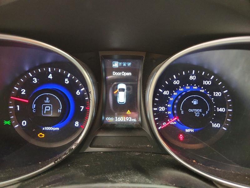 2013 Hyundai Santa fe VIN 5XYZUDLB0DG106044 COPART salvage auction — MINOR DENT/SCRATCHES, Wi - Certificate Of Title, sold $1,450 on 2026-07-22 (photo 9)