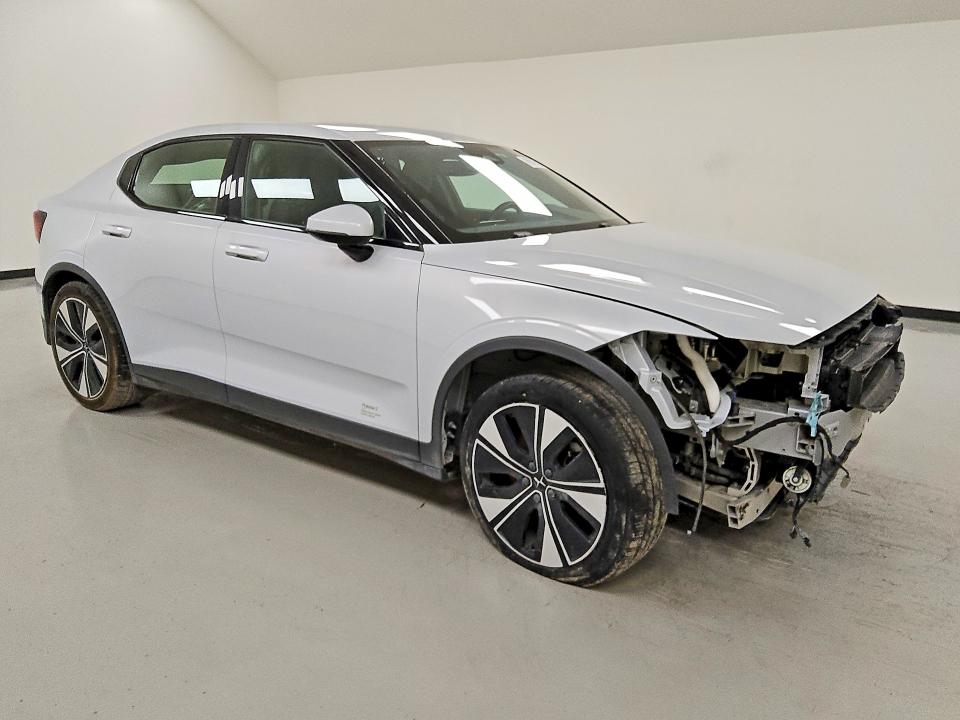 2023 Polestar 2 VIN YSMED3KA3PL140140 COPART salvage auction — FRONT END, TX - NONREPAIRABLE TITLE, sold $100 on 2026-08-03 (photo 4)