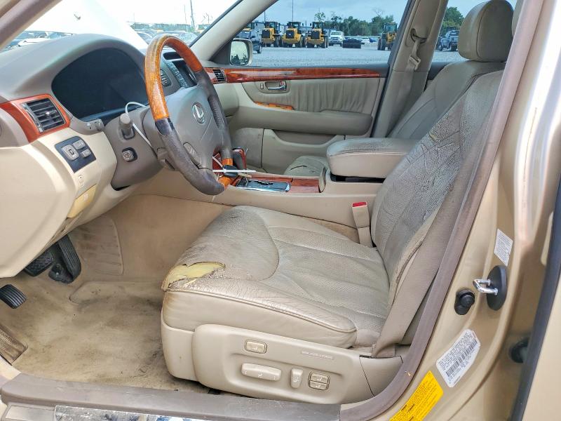 2003 Lexus Ls 430 VIN JTHBN30F030094092 COPART salvage auction — FRONT END, FL - CERT OF TITLE SLVG REBUILDABLE, sold $375 on 2026-07-17 (photo 7)