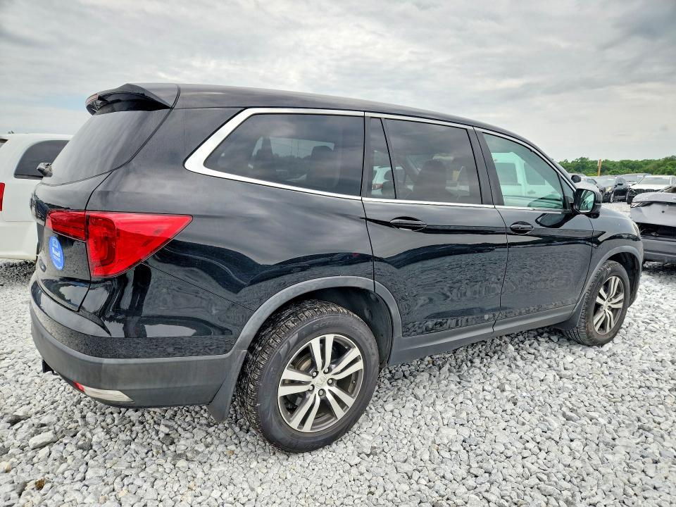 2017 Honda Pilot VIN 5FNYF5H66HB002937 COPART salvage auction — REAR END, Ga - Cert Of Title-Salvage, sold $4,800 on 2026-07-09 (photo 3)