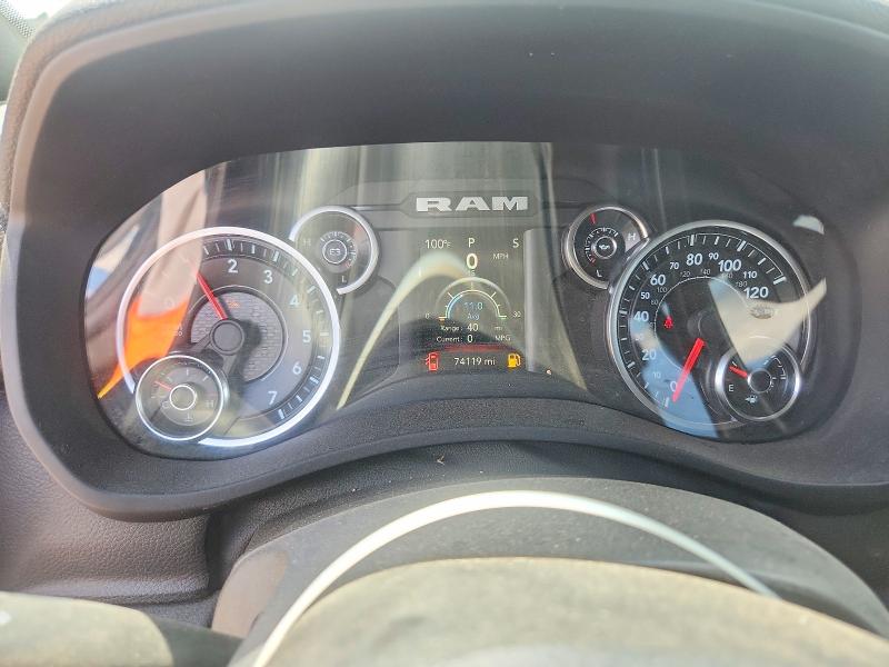 2022 Ram 2500 VIN 3C6UR5CJ6NG147488 COPART salvage auction — REAR END, Tx - Salvage Vehicle Title, sold $14,000 on 2026-07-29 (photo 9)