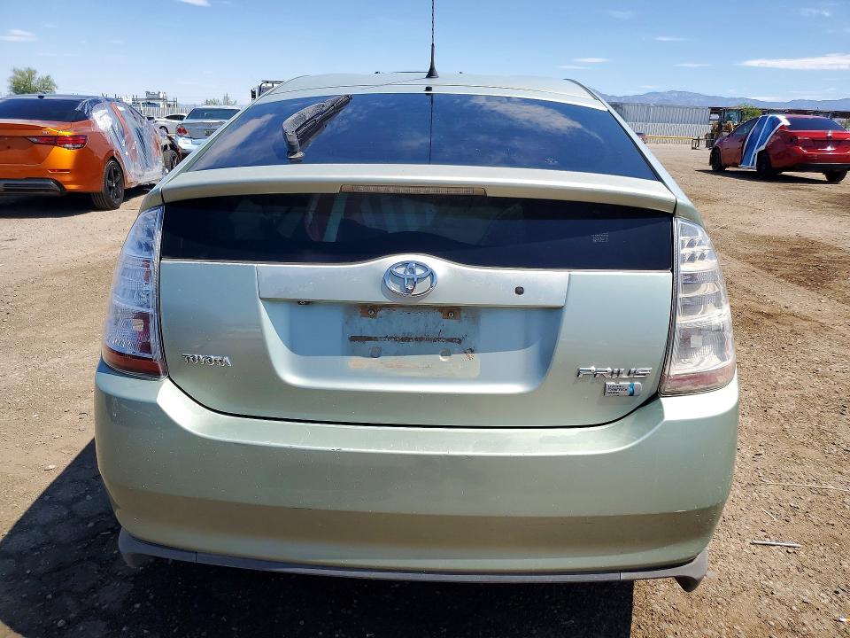 2008 Toyota Prius VIN JTDKB20U483414720 COPART salvage auction — DAMAGE HISTORY, Az - Certificate Of Title, sold $1,350 on 2026-07-31 (photo 6)