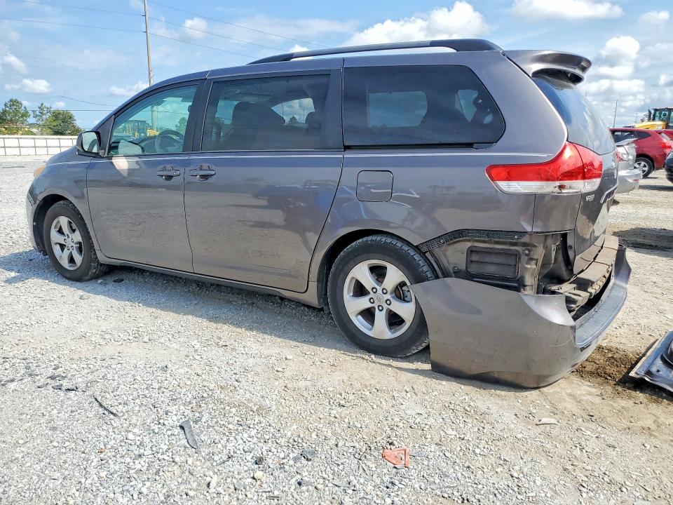 2014 Toyota Sienna VIN 5TDKK3DC7ES485511 COPART salvage auction — SIDE, FL - CERT OF TITLE SLVG REBUILDABLE, sold $1,450 on 2026-07-10 (photo 2)