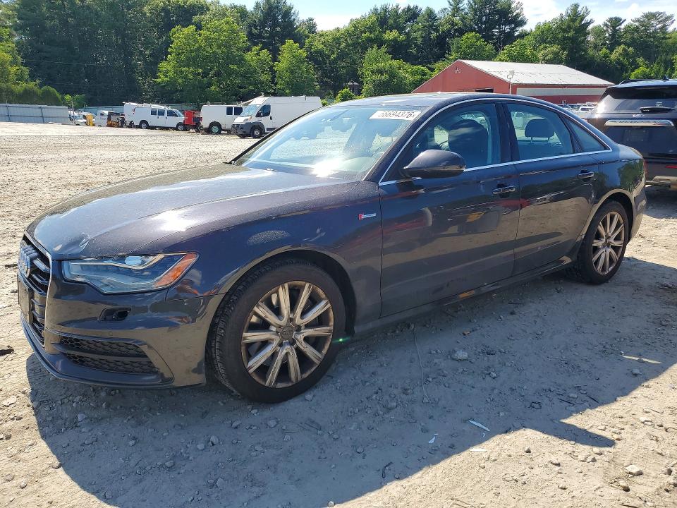 2012 Audi A6 VIN WAUHGAFC3CN130543 COPART salvage auction — MINOR DENT/SCRATCHES, Ma - Cert Of Title-Reconstrctd Coll, sold $2,300 on 2026-07-02 (photo 1)