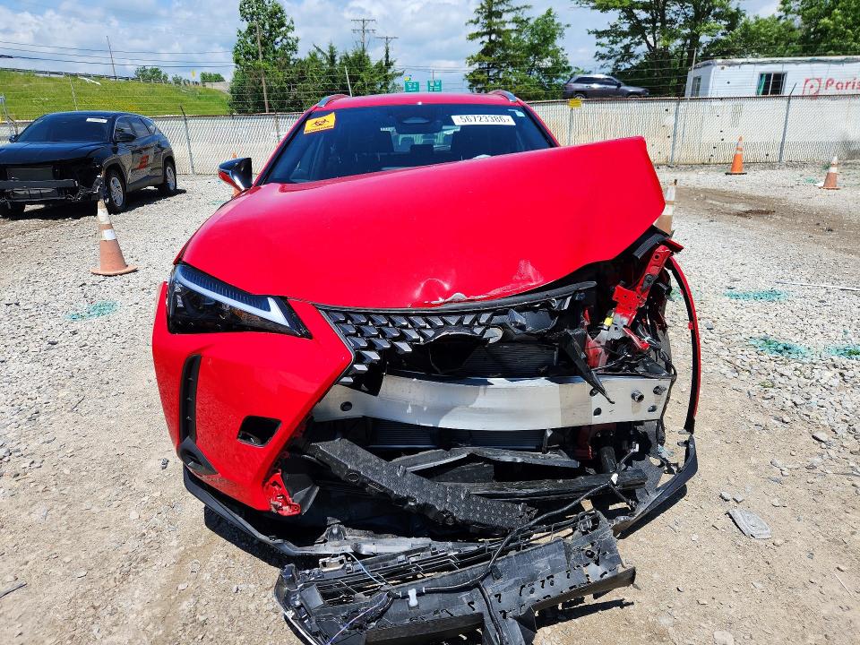 2025 Lexus VIN JTHUCJDH1S2008726 COPART salvage auction — FRONT END, Oh - Cert Of Title-Salvage, sold $90 on 2026-07-22 (photo 5)