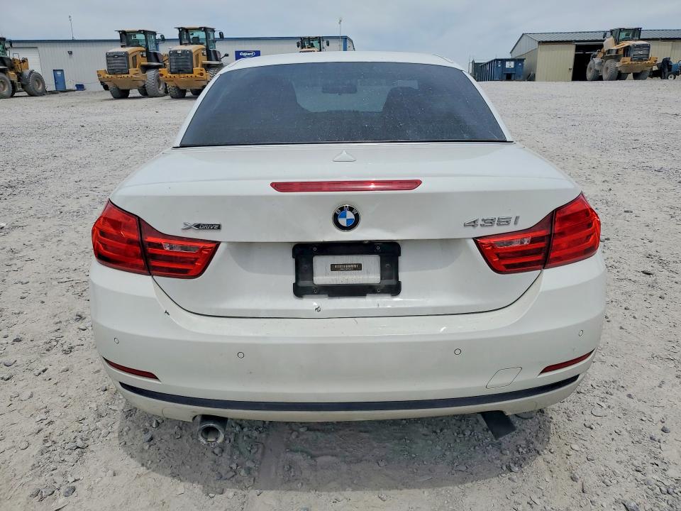 2015 BMW 4er VIN WBA3T7C56FP942314 COPART salvage auction — WATER/FLOOD, Tn - Salvage Cert-Water Damage, sold $1,800 on 2026-07-14 (photo 6)