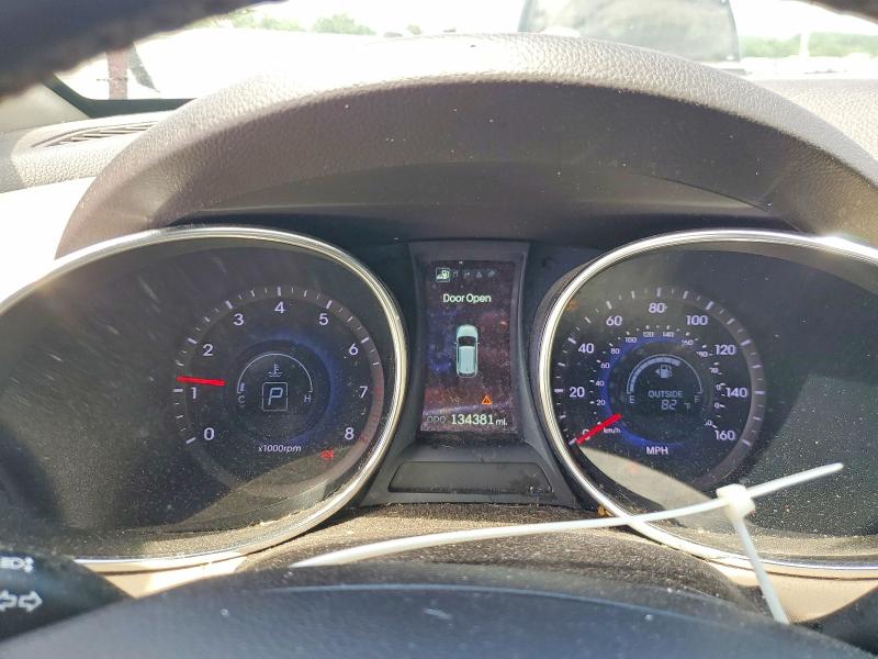 2014 Hyundai Santa fe VIN KM8SR4HF4EU077447 COPART salvage auction — FRONT END, Salvage Title, sold $225 on 2026-07-29 (photo 9)