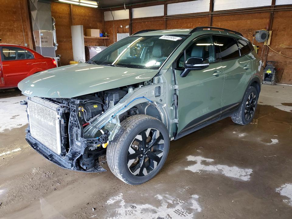 2024 Kia Sportage VIN 5XYK6CDF4RG187726 COPART salvage auction — FRONT END, PA - CERTIFICATE OF SALVAGE, sold $4,550 on 2026-07-23 (photo 1)