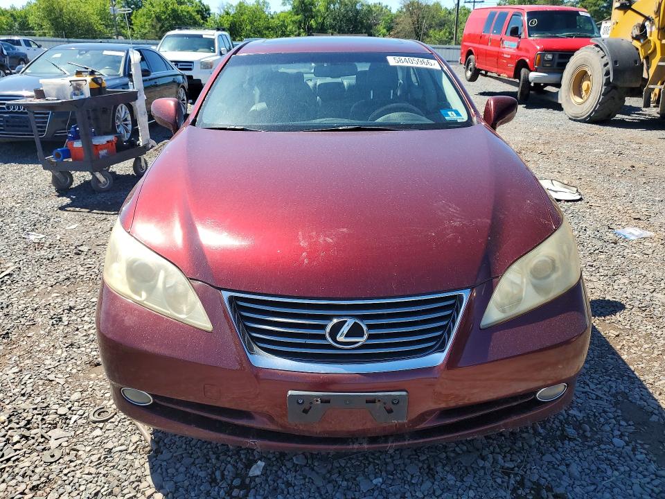 2007 Lexus ES VIN JTHBJ46G572074738 COPART salvage auction — FRONT END, Nj - Cert Of Title-Salvage, sold $650 on 2026-07-28 (photo 5)