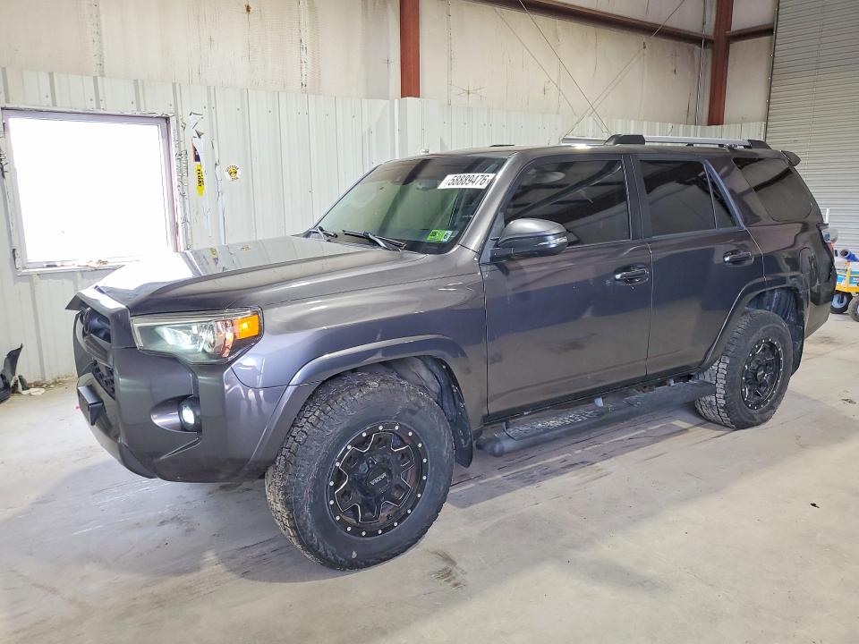 2021 Toyota 4runner VIN JTENU5JR5M5857200 COPART salvage auction — FRONT END, Wv - Certificate Of Title, sold $13,200 on 2026-07-02 (photo 1)