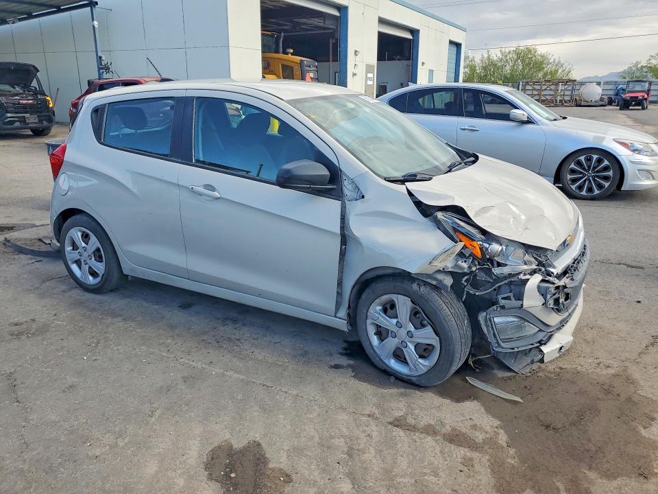 2019 Chevrolet Spark VIN KL8CB6SA4KC742430 COPART salvage auction — FRONT END, Tx - Salvage Vehicle Title, sold $1,400 on 2026-07-10 (photo 4)