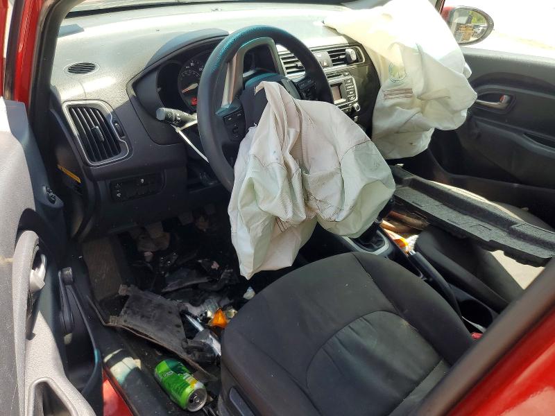 2017 Kia Rio VIN KNADM4A35H6062800 COPART salvage auction — FRONT END, Wv - Salvage Certificate, sold $275 on 2026-07-09 (photo 8)