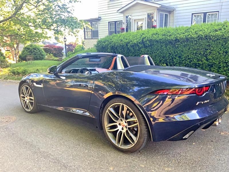 2018 Jaguar F-type VIN SAJD85FVXJCK49031 COPART salvage auction — MINOR DENT/SCRATCHES, Ny - Cert Of Title-Rebuilt Salvage (P), sold $17,600 on 2026-07-16 (photo 3)