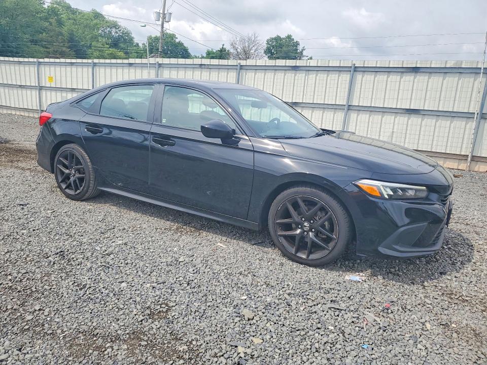 2024 Honda Civic VIN 2HGFE2F53RH500075 COPART salvage auction — SIDE, Nj - Cert Of Title-Salvage, sold $8,999 on 2026-09-02 (photo 4)
