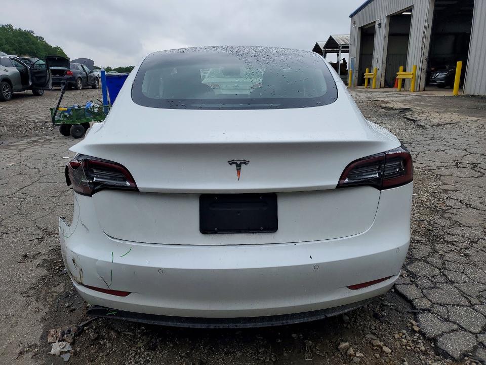 2022 Tesla Model 3 VIN 5YJ3E1EA9NF306693 COPART salvage auction — REAR END, Ga - Cert Of Title-Salvage, sold $7,900 on 2026-07-24 (photo 6)
