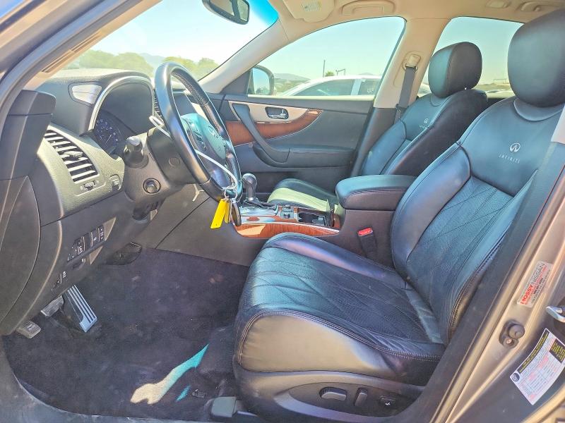 2014 Infiniti Qx70 VIN JN8CS1MU5EM451374 COPART salvage auction — FRONT END, Ca - Salvage Certificate, sold $775 on 2026-07-28 (photo 7)
