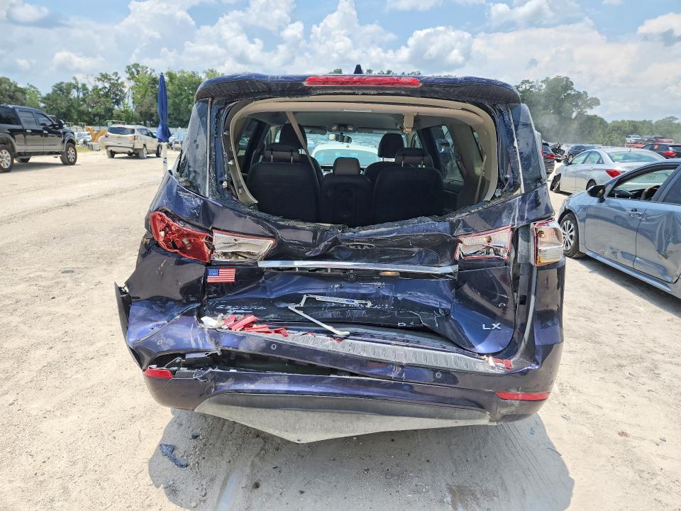 2018 Kia SEDONA VIN KNDMB5C19J6385988 COPART salvage auction — REAR END, Fl - Cert Of Title Slvg Rebuildable, sold $1,200 on 2026-07-28 (photo 6)