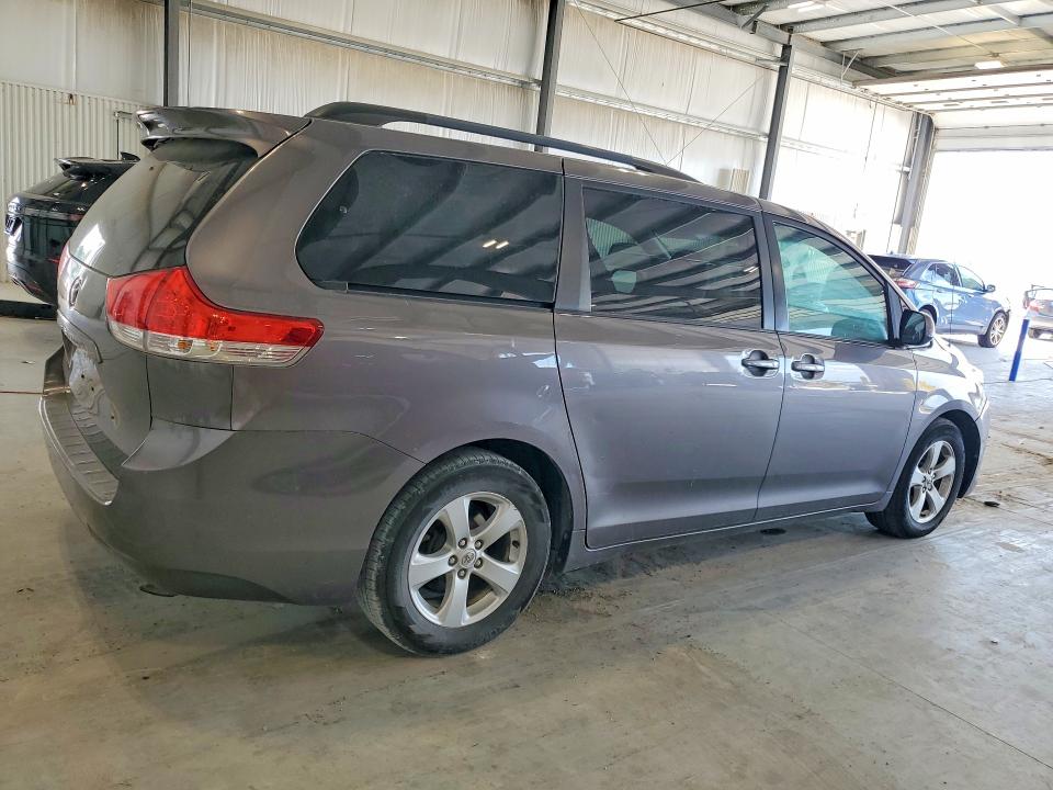 2011 Toyota Sienna VIN 5TDKK3DCXBS082053 COPART salvage auction — MINOR DENT/SCRATCHES, Ne - Certificate Of Title, sold $1,700 on 2026-07-02 (photo 3)
