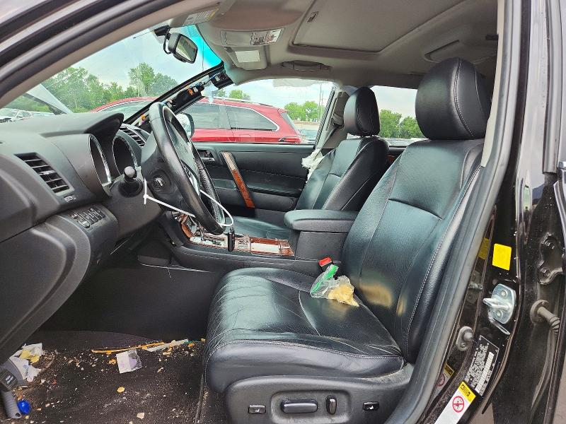 2011 Toyota Highlander VIN 5TDDK3EH7BS077041 COPART salvage auction — FRONT END, In - Cert Of Title-Salvage Title, sold $3,250 on 2026-07-06 (photo 7)