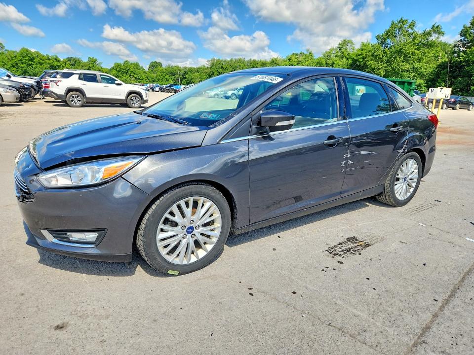 2017 Ford Focus VIN 1FADP3J28HL260225 COPART salvage auction — FRONT END, PA - CERTIFICATE OF SALVAGE, sold $2,400 on 2026-07-02 (photo 1)
