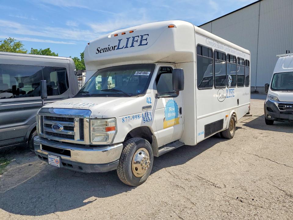 2012 Ford E-450 VIN 1FDFE4FS7CDA94480 — COPART salvage auction photo