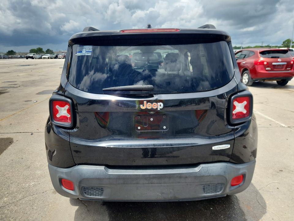 2016 Jeep VIN ZACCJABT4GPD88734 COPART salvage auction — FRONT END, La - Cert Of Title-Salvage, sold $900 on 2026-08-12 (photo 6)