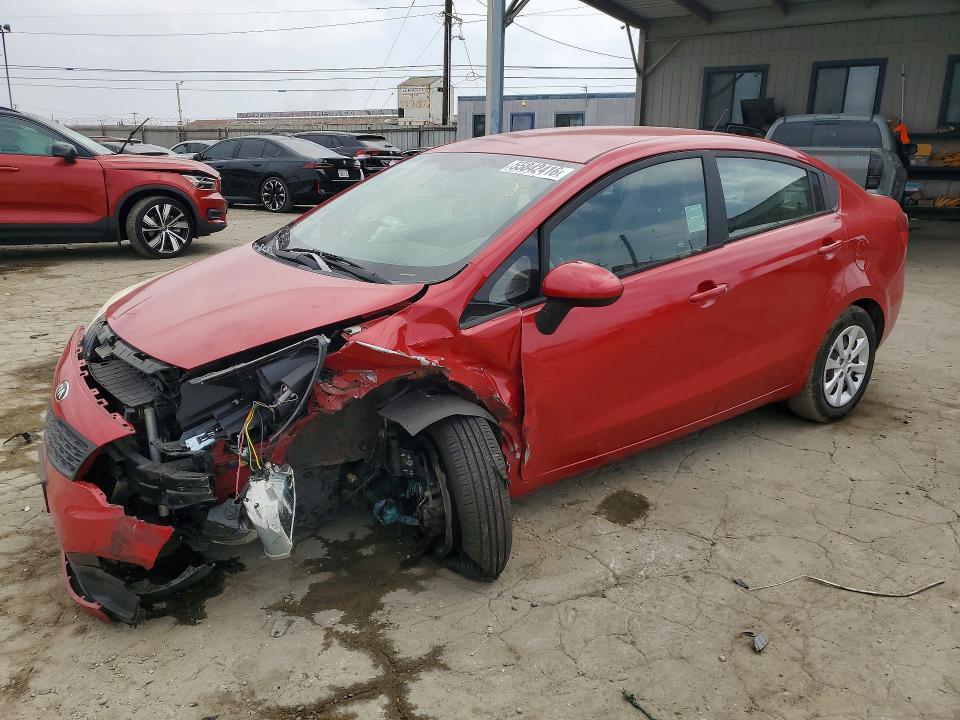 2015 Kia VIN KNADM4A34F6462425 COPART salvage auction — FRONT END, Ca - Salvage Certificate, sold $550 on 2026-07-16 (photo 1)