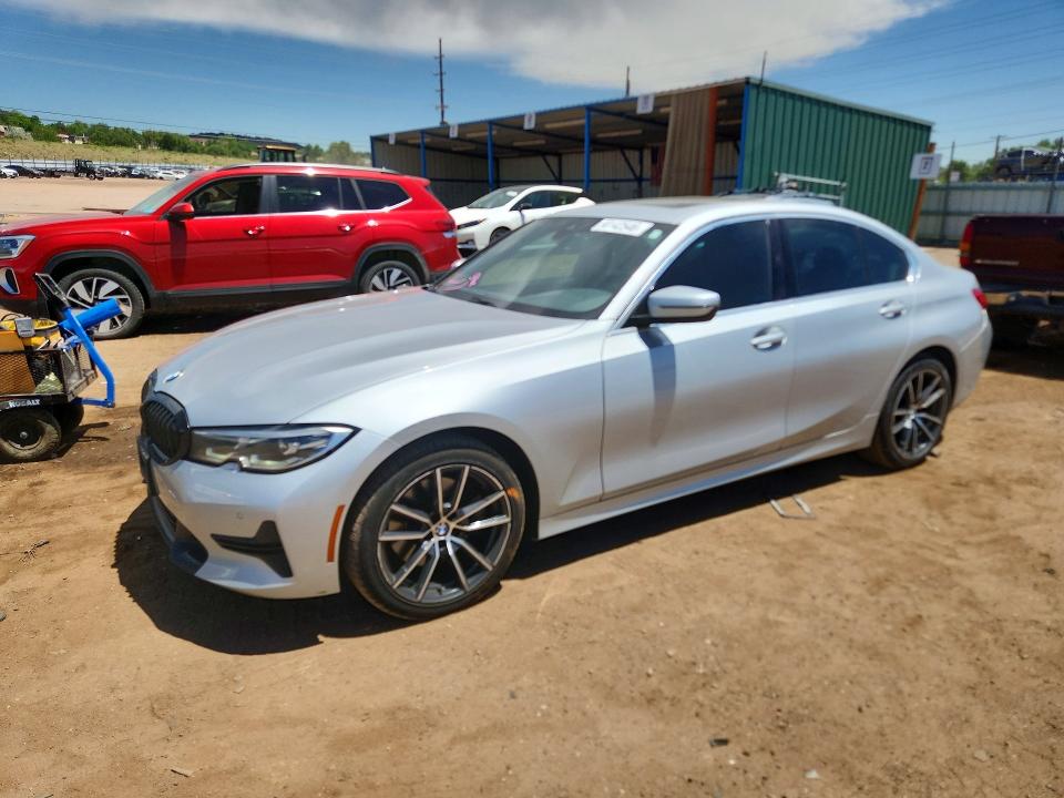 2020 BMW 3er VIN WBA5R7C06LFH46325 — COPART salvage auction photo