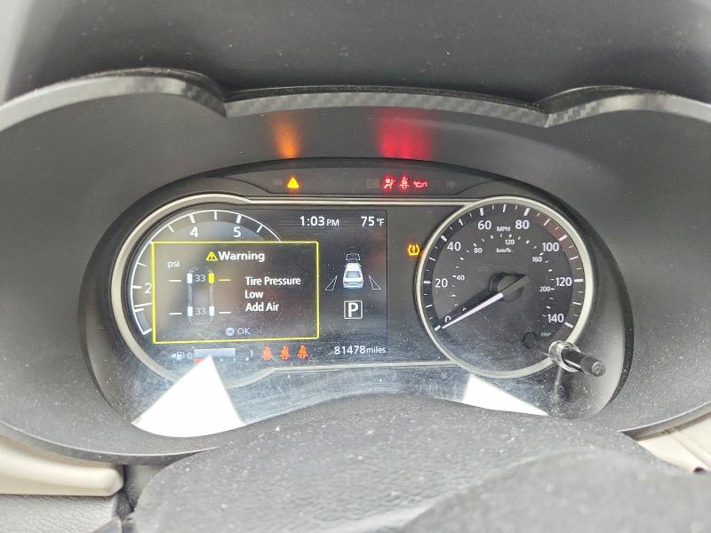 2022 Nissan Versa VIN 3N1CN8EV3NL868279 COPART salvage auction — FRONT END, Hi - Bill Of Sale - Parts Only, sold $125 on 2026-07-27 (photo 9)