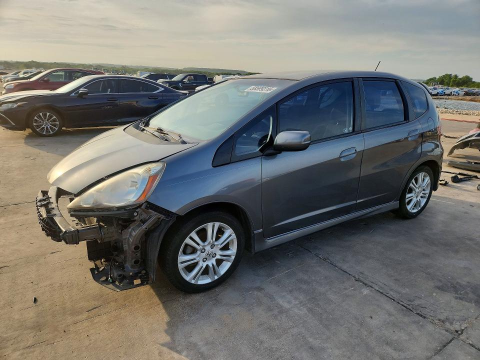 2011 Honda Fit VIN JHMGE8H53BS007819 COPART salvage auction — FRONT END, Tx - Salvage Vehicle Title, sold $1,700 on 2026-07-13 (photo 1)